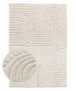Scandinavian rug - Arc Bend cream - overzicht, thumbnail
