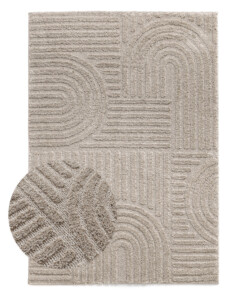Scandinavian rug - Arc Bend beige - overzicht