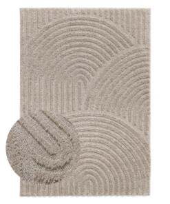 Scandinavian rug - Arc Curve beige - overzicht