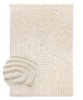 Scandinavian rug - Arc Curve cream - overzicht, thumbnail