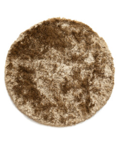 Round velvet rug - Auréa beige - overzicht