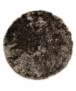 Round velvet rug - Auréa taupe - overzicht, thumbnail