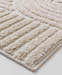 Scandinavian rug - Arc Bend cream