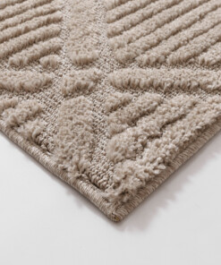 Scandinavian rug - Arc Gem beige - close up, thumbnail