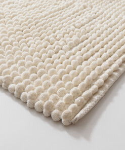 Bath mat - Sensa ivory - close up, thumbnail