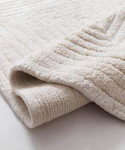 Bath mat - Stille ivory - close up, thumbnail