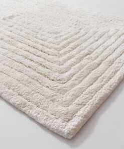 Bath mat - Stille ivory - close up