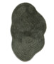 Organic bath mat - Stille green - overzicht, thumbnail