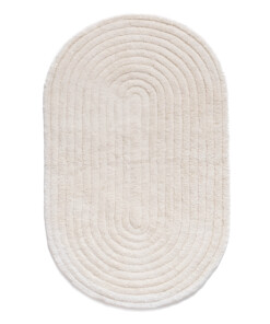 Oval bath mat - Stille ivory - overzicht