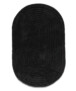 Oval bath mat - Stille black - overzicht, thumbnail