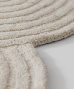 Design rug organic - Balans ivory - close up, thumbnail