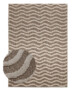 Outdoor rug​ - Dunor Ripple brown/beige - overzicht, thumbnail