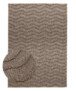 Outdoor rug​ - Dunor Ripple brown - overzicht, thumbnail