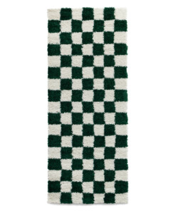 Checkerboard runner - Check ivory/jade - overzicht