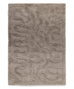 Designer rug​ - Tjørne Bris taupe - overzicht