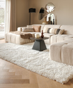 Shaggy rug - Meadow ivory - sfeer