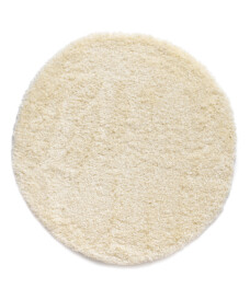 Round thick rug - Shaggy Grand cream - overzicht, thumbnail