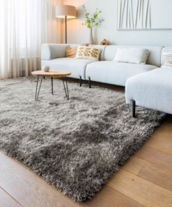 Velvet rug - Posh grey - sfeer