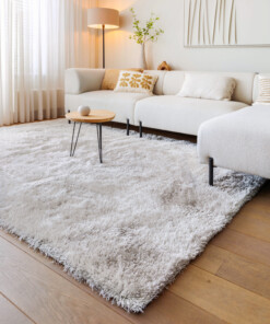 Velvet rug - Posh light silver - sfeer