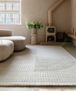 Japandi rug - Balans ivory - sfeer