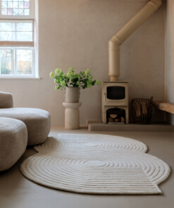 Design rug organic - Balans Infinity ivory - sfeer