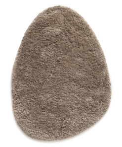Shaggy rug organic - Sveve Pebble sand color - overzicht