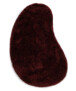 Shaggy rug organic - Sveve burgundy - overzicht, thumbnail