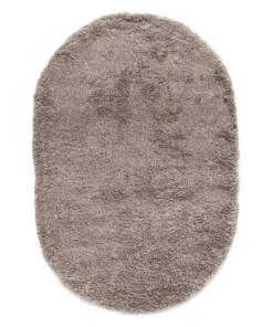 Thick oval rug​ - Cozy Shaggy beige - overzicht