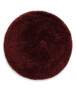Round shaggy rug​ - Sveve burgundy - overzicht, thumbnail