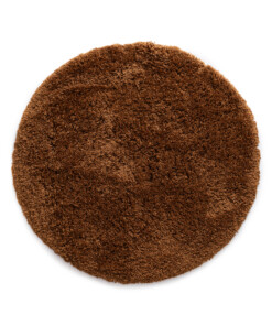 Round shaggy rug​ - Sveve cognac - overzicht