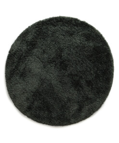 Round shaggy rug​ - Sveve moss green - overzicht