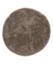 Round shaggy rug​ - Sveve sand color - overzicht, thumbnail