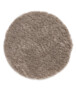 Round thick rug - Cozy Shaggy beige - overzicht, thumbnail