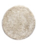 Round shaggy rug​ - Meadow ivory - overzicht, thumbnail
