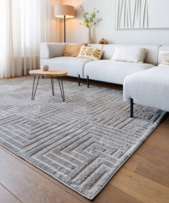 Scandinavian Rug - Contour Gem Grey - sfeer