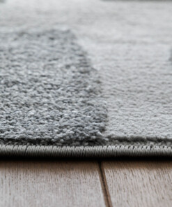 Scandinavian Rug - Contour Stone Grey - close up, thumbnail