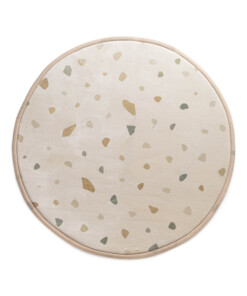 Round play mat - Pluffy Confetti multi - overzicht