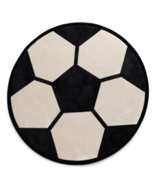 Round play mat - Pluffy Soccer multi - overzicht, thumbnail