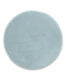Round play mat - Pluffy light blue - overzicht, thumbnail