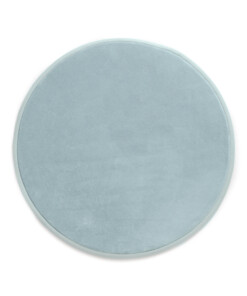 Round play mat - Pluffy light blue - overzicht
