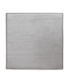 Play rug square - Pluffy light grey - overzicht, thumbnail
