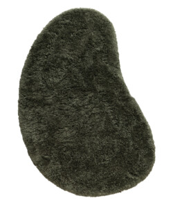 Shaggy rug organic - Sveve moss green - overzicht
