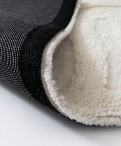 Designer rug​ - Tjørne Bris ivory - close up, thumbnail