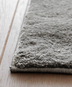 Velvet rug - Flair grey - close up, thumbnail