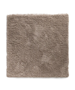 Square thick rug - Cozy Shaggy beige - overzicht