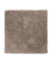 Square thick rug - Cozy Shaggy beige - overzicht, thumbnail