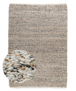 Wool rug - Bergull ivory/grey - overzicht