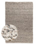 Wool rug - Bergull ivory/black - overzicht, thumbnail