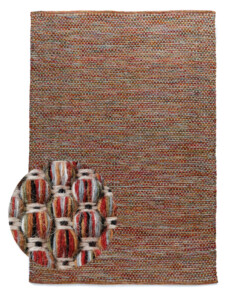 Wool rug - Huldra multi - overzicht
