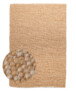 Wool rug - Silvull cognac - overzicht, thumbnail